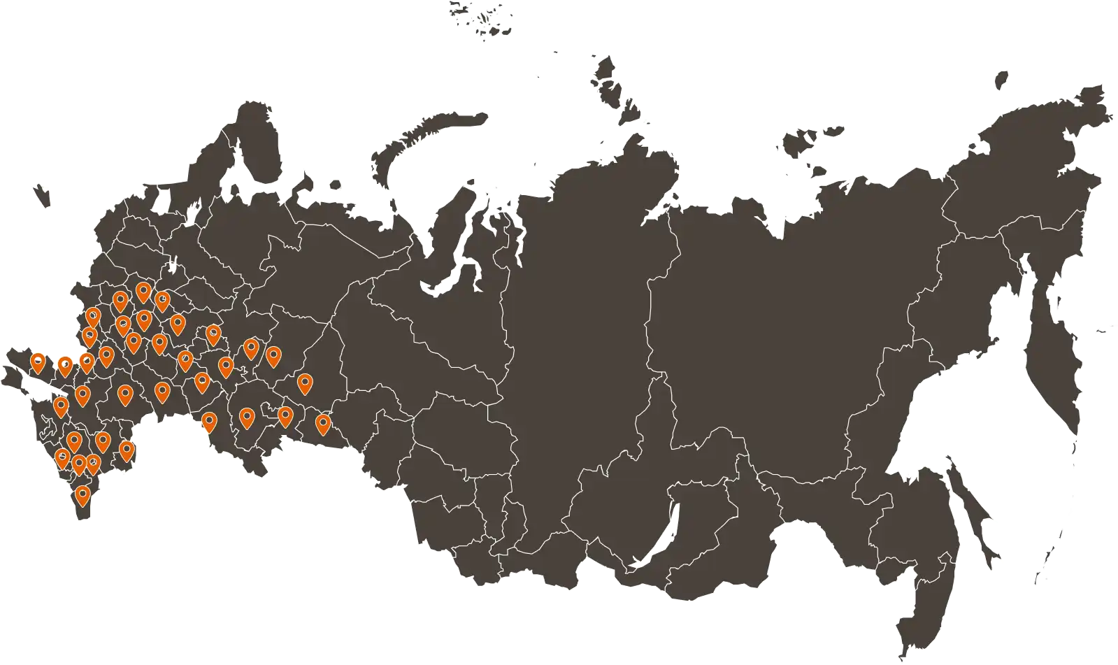 Карта поставок
